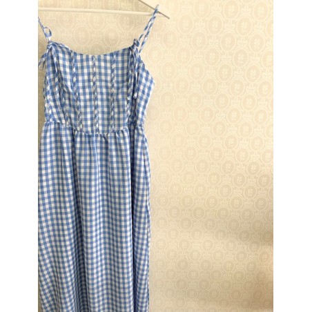 VESTIDO ALICIA VICHY AZUL