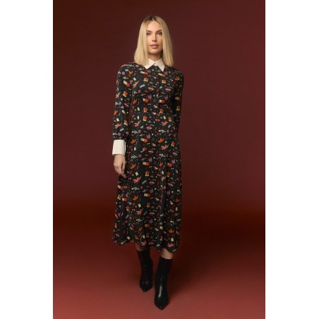 BEATTLE DRESS BY MINUETO
