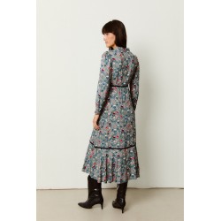 VESTIDO GRETA ANTRACITA BY CASTAÑO DE INDIAS