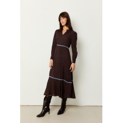 VESTIDO GRETA TOPOS BY CASTAÑO DE INDIAS