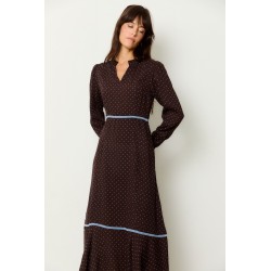 VESTIDO GRETA TOPOS BY CASTAÑO DE INDIAS