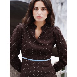 VESTIDO GRETA TOPOS BY CASTAÑO DE INDIAS