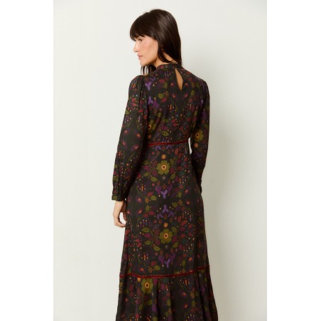 VESTIDO MARGARITA OCRE BY CASTAÑO DE INDIAS