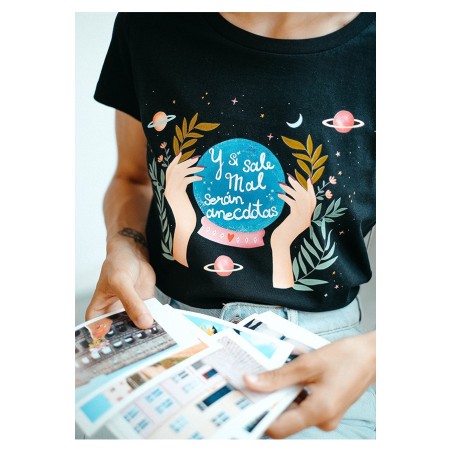 CAMISETA Y SI SALE MAL SERAN ANECDOTAS BY OFFSET COLLAGE