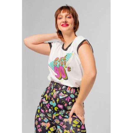 Camiseta Ribete - I Love 90'S BY LOLINA