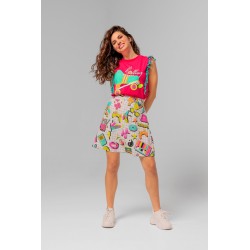 Camiseta Con Flecos - I Love 90'S BY LOLINA